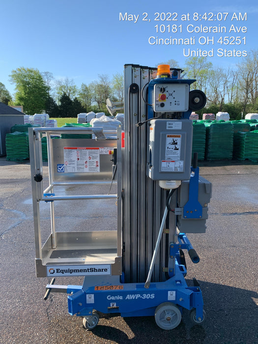 2021 GENIE AWP-30S DC