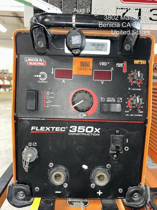 2022 LINCOLN ELECTRIC FLEXTEC 350X