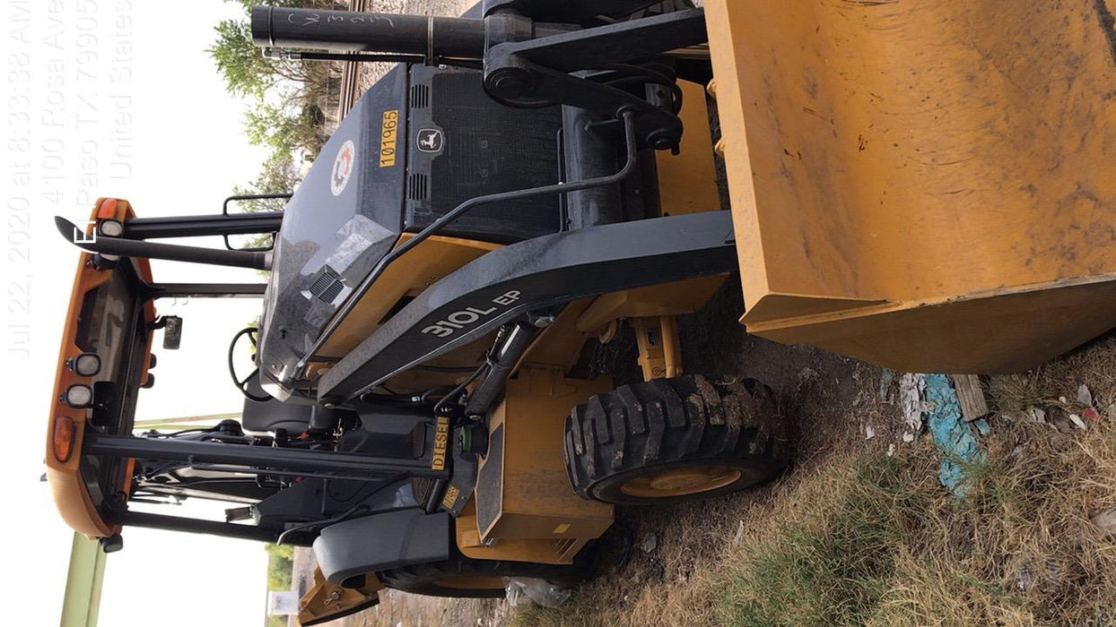 2020 John Deere 310LEP Canopy, 4WD, Standard Stick, Pilot Controls, 2 Way Hydraulics, TAG Manual QC