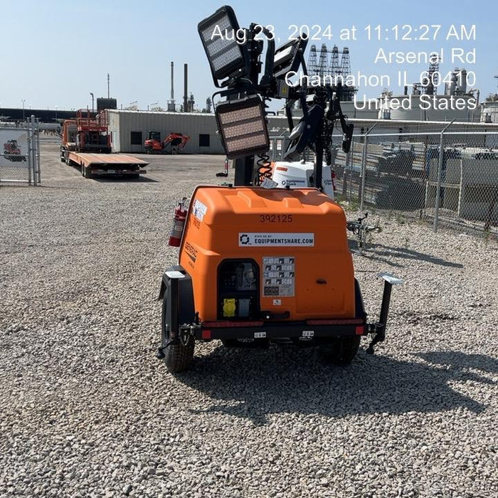 2024 Generac MLT2 Diesel, Flex Switch 120V Input, Powerzone Controller, 
(4) 320W LED Lights, 4kW Generator, 39.9 Gal Fuel Tank, 2" Ball, T3
