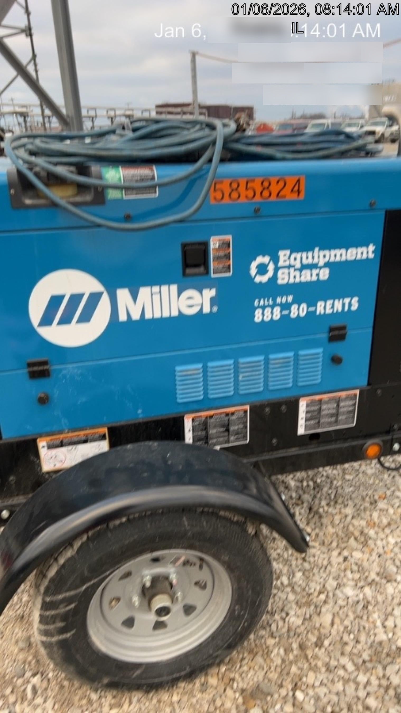 2025 MILLER ELECTRIC BIG BLUE 400