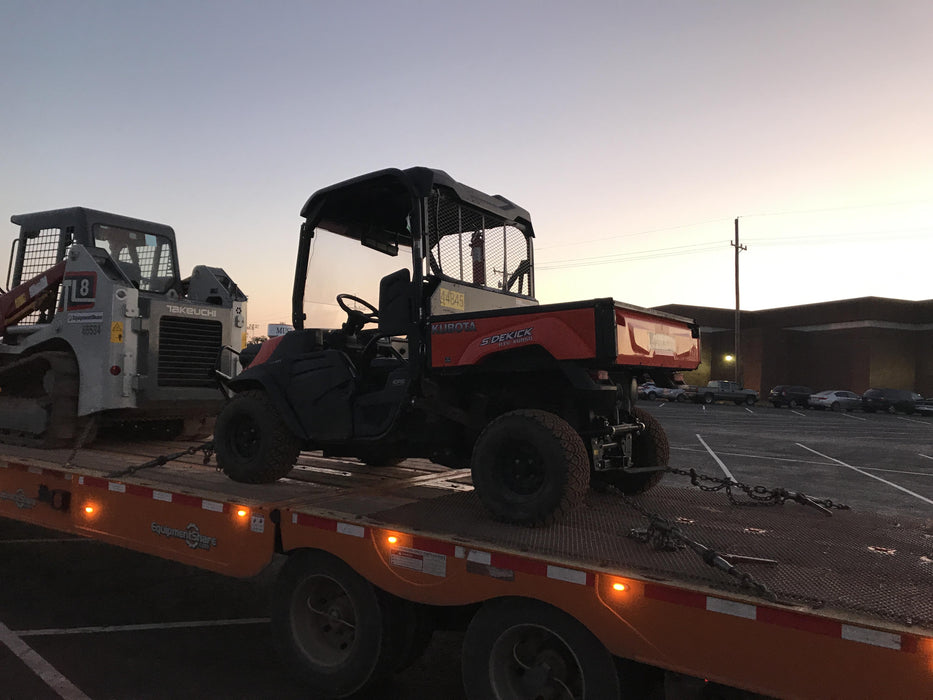 2019 Kubota RTV-XG850WL-H 4wd Utility Cart, Gas, 2 Seat, LED Strobe, Windshield Tempered Glass, Plastic Canopy, Wire Harness Kit, Backup Alarm
