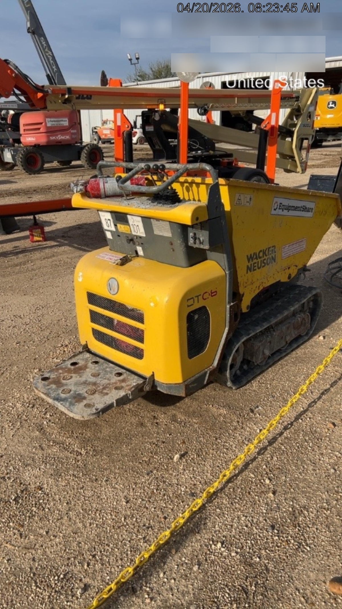 2019 WACKER NEUSON DT08