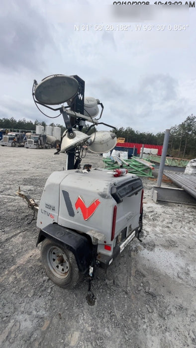 Wacker Neuson LTV6K-MH Wacker Neuson LTV6K Mobile Light Tower w/Fuel Level Sensor Installed