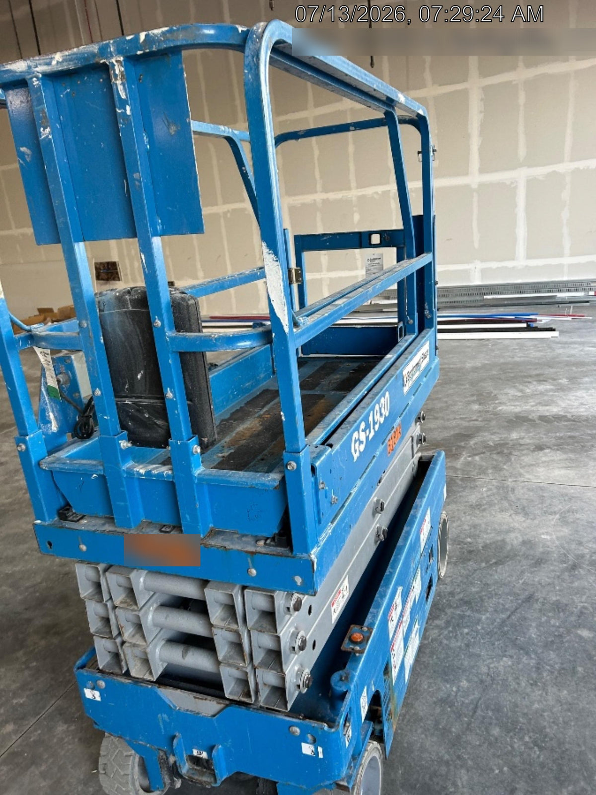 2019 Genie GS-1930 Half Height Swing Gate, 800W Inverter