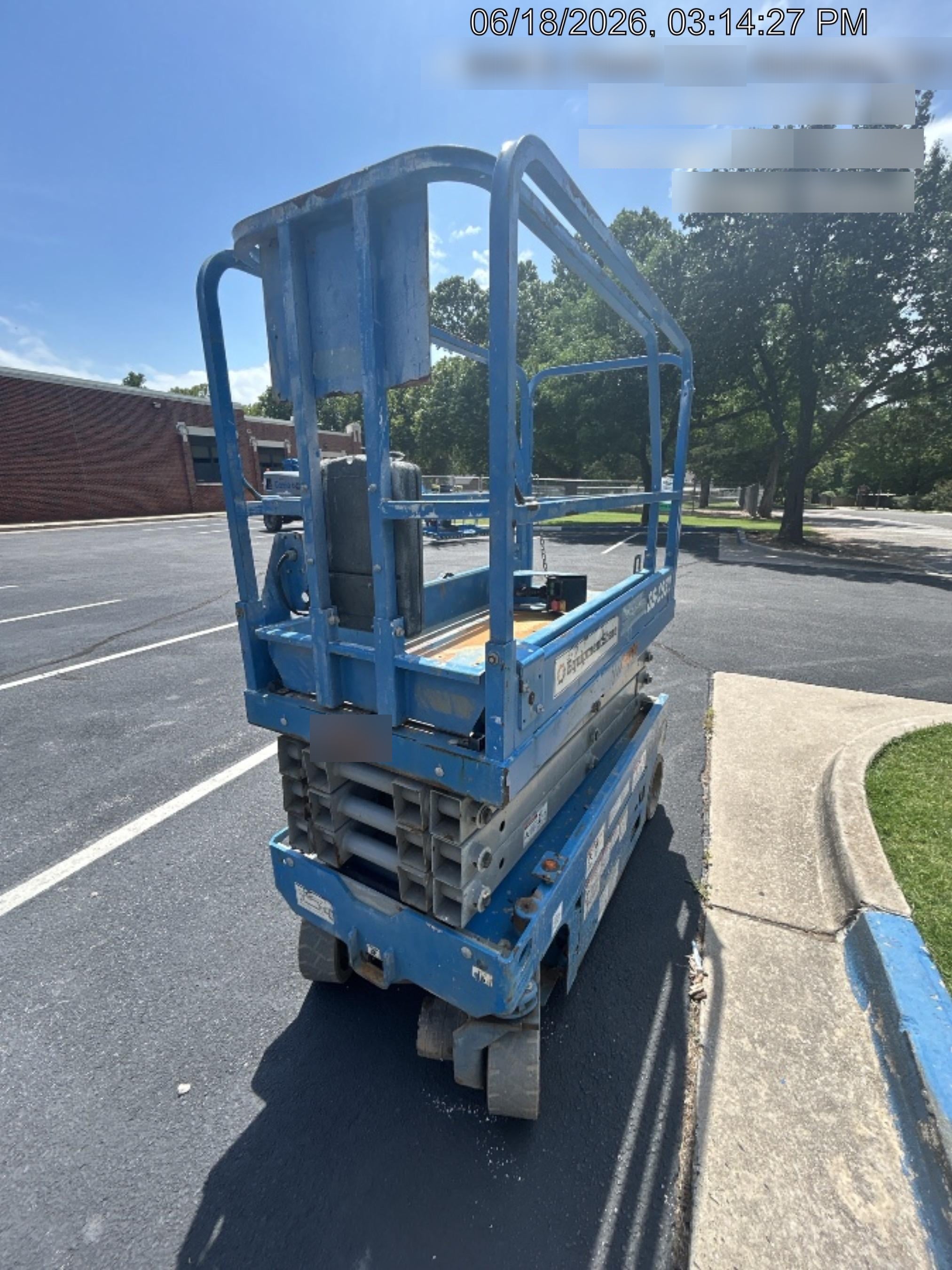 2019 Genie GS-1930 Genie GS-1930 w/Fixed Rail, Chain Entry