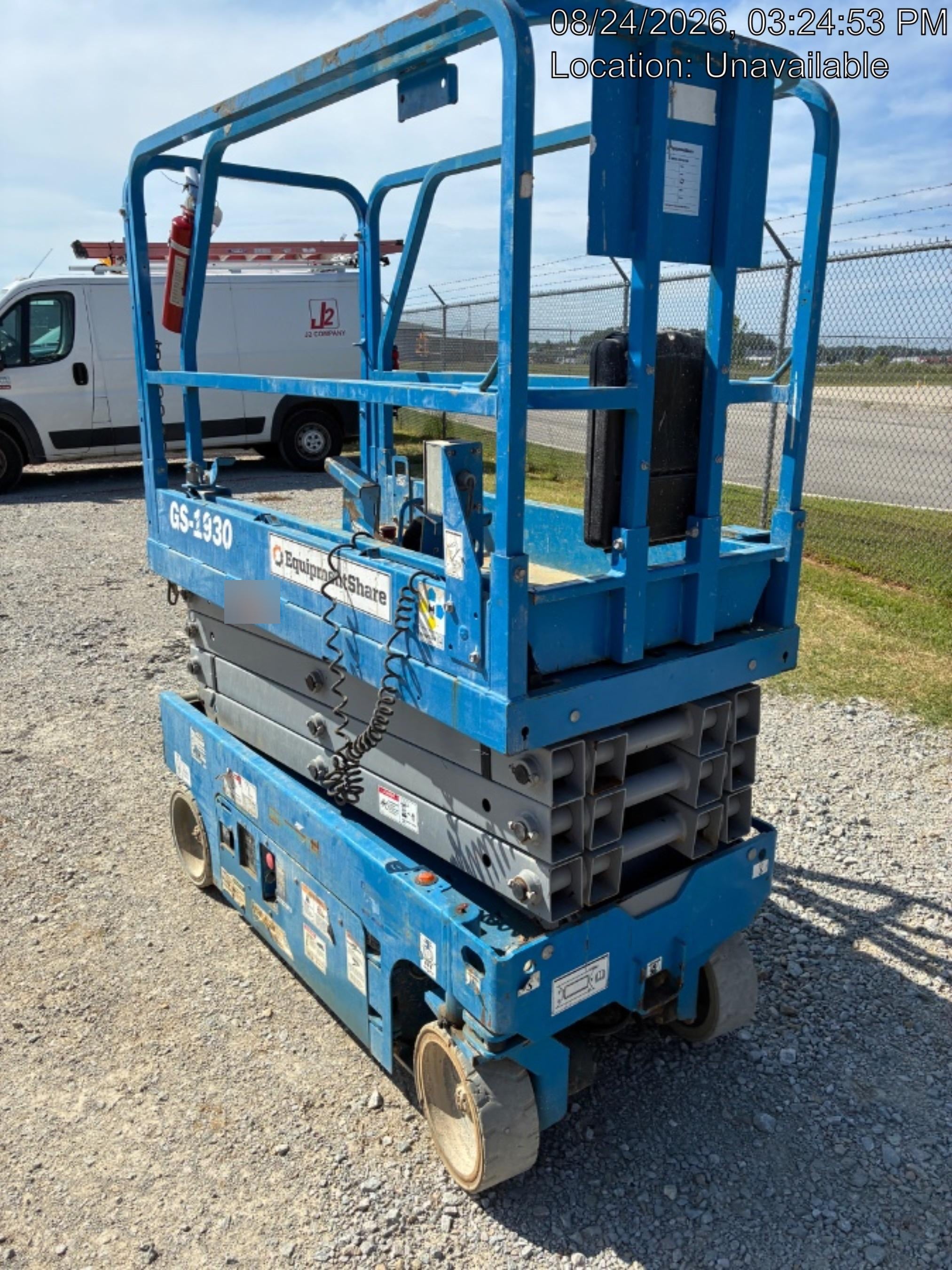 2020 Genie GS-1930 Fixed rails with chain entry gate - Pre A92.20