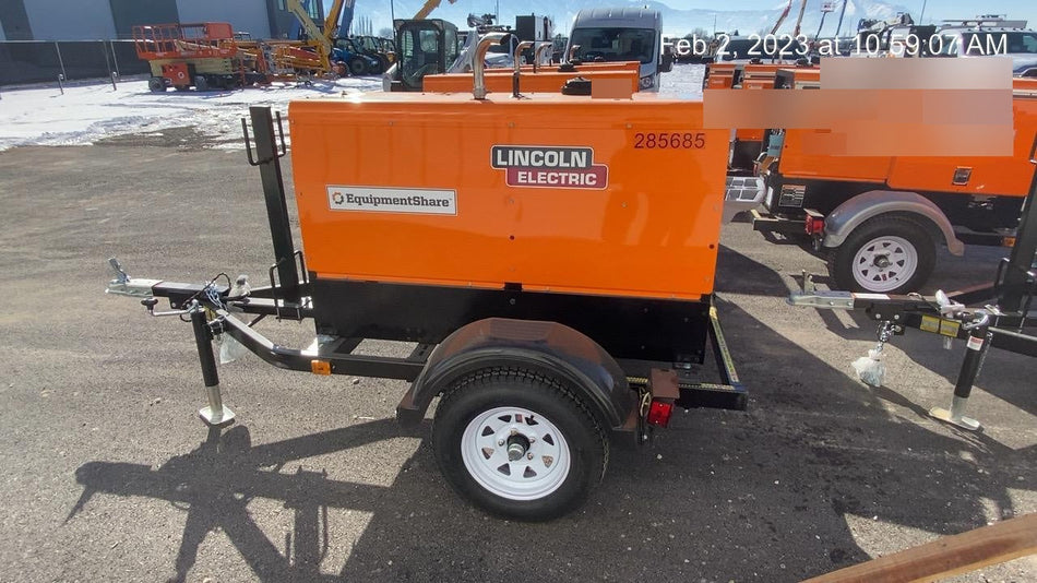2022 Lincoln Electric LE400 Kubota V1505, Trlr, Cable Rack, Light Kit, ES Decals, T3
