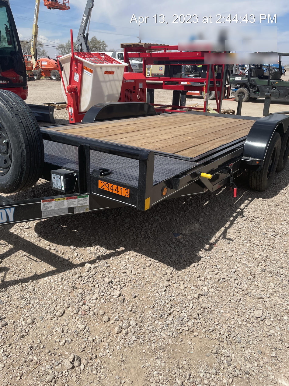 2023 BUCK DANDY 16' Light Duty Tilt Car Hauler