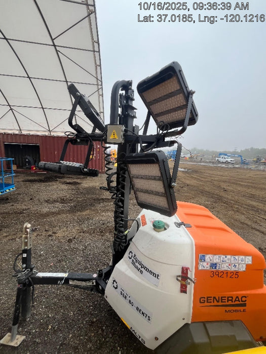 2024 Generac MLT2 Diesel, Flex Switch 120V Input, Powerzone Controller, 
(4) 320W LED Lights, 4kW Generator, 39.9 Gal Fuel Tank, 2" Ball, T3