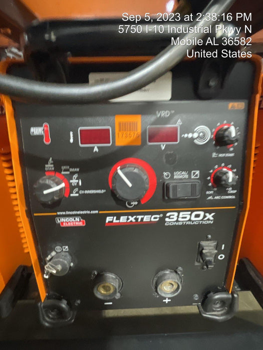 2021 LINCOLN ELECTRIC FLEXTEC 350X