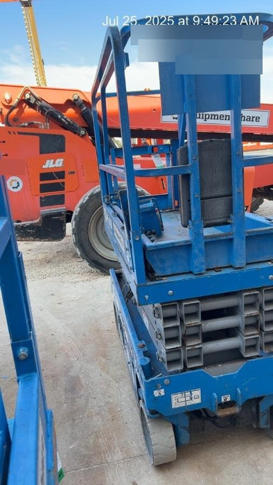 2020 Genie GS-1930 Solid Non Marking Tires, Beacon, Folding rails with half height swing gate