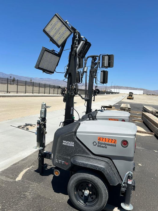 2024 Wacker Neuson LTT4 Diesel, Kohler KDW702, Deep Sea Controller, Auto Start, LED 320W, Bypass Outlet, T3