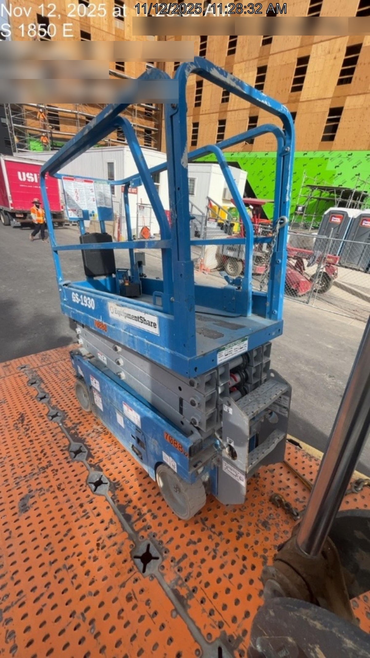 2020 Genie GS-1930 Fixed rails with chain entry gate - Pre A92.20