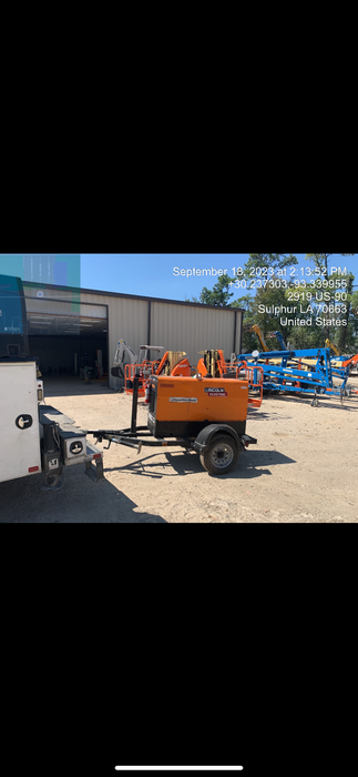 2022 Lincoln Electric LE400 Kubota V1505, Trlr, Cable Rack, Light Kit, ES Decals, T3