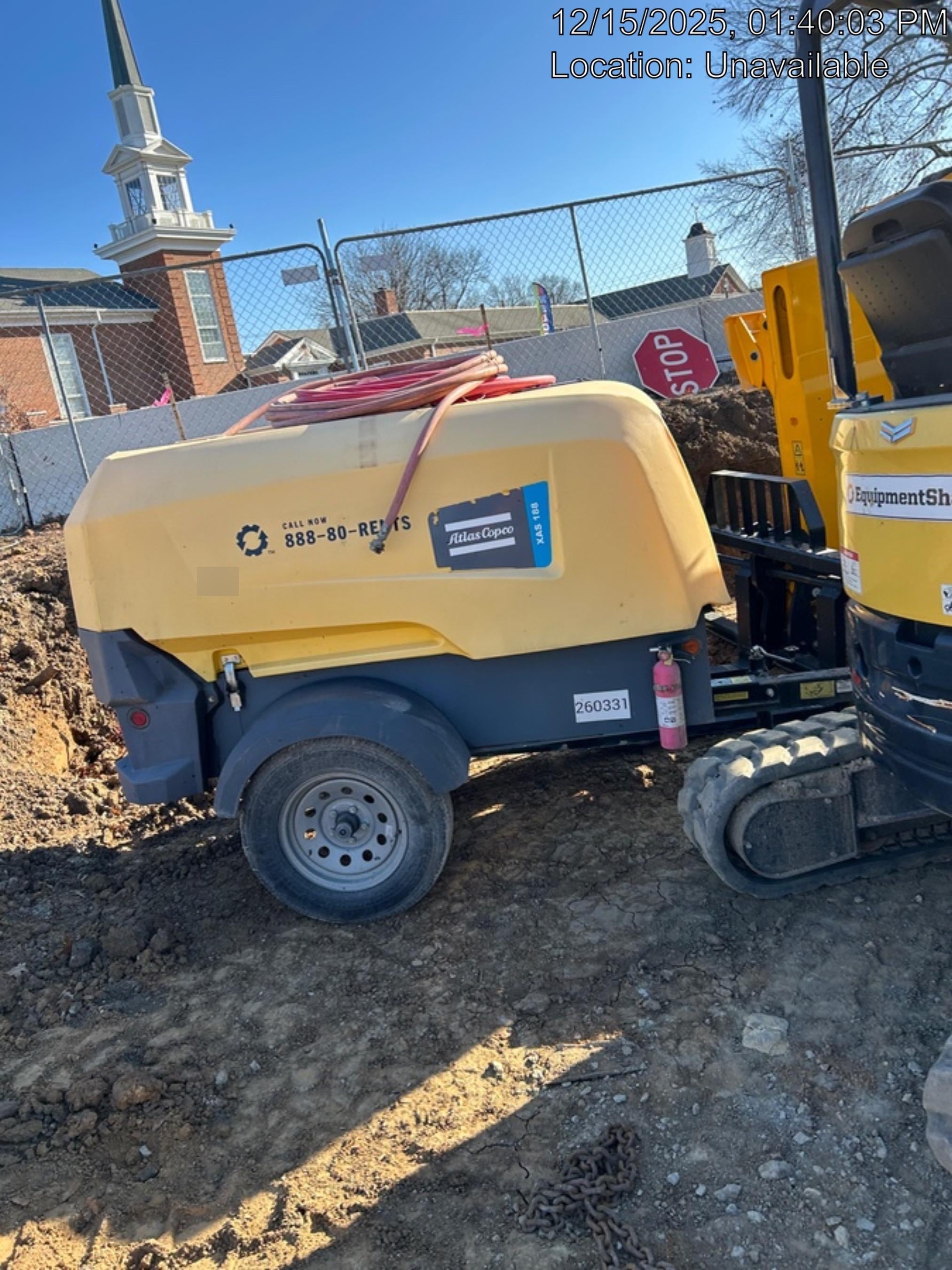 2022 ATLAS COPCO XAS188 CWK