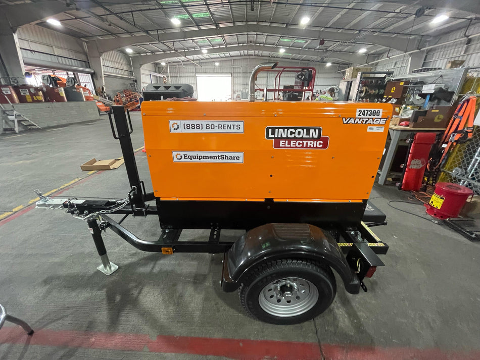 2022 Lincoln Electric LE400 Kubota V1505, Trlr, Cable Rack, Light Kit, ES Decals, T3