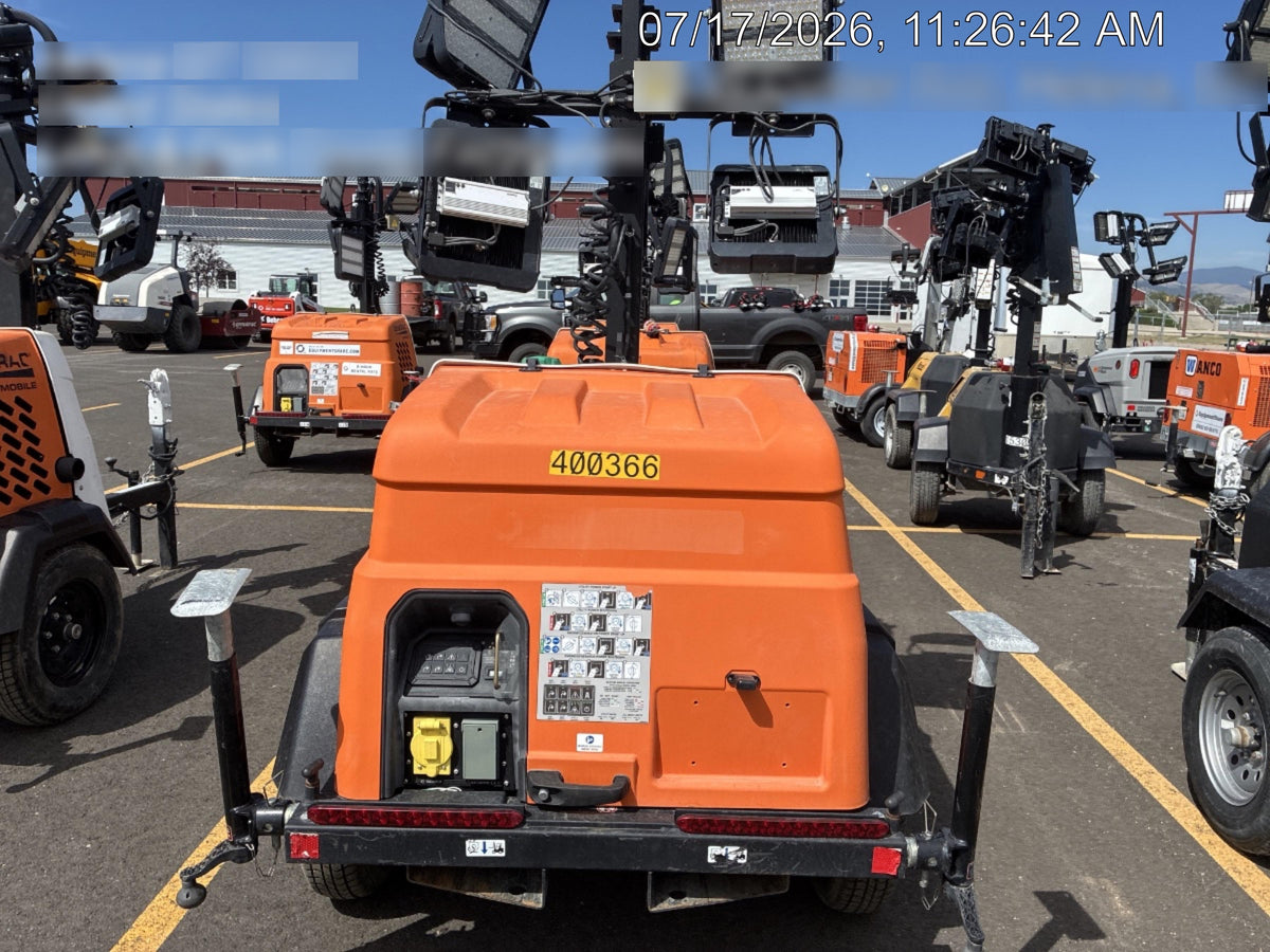 2024 Generac MLT2 Diesel, Flex Switch 120V Input, Powerzone Controller, 
(4) 320W LED Lights, 4kW Generator, 39.9 Gal Fuel Tank, 2" Ball, T3