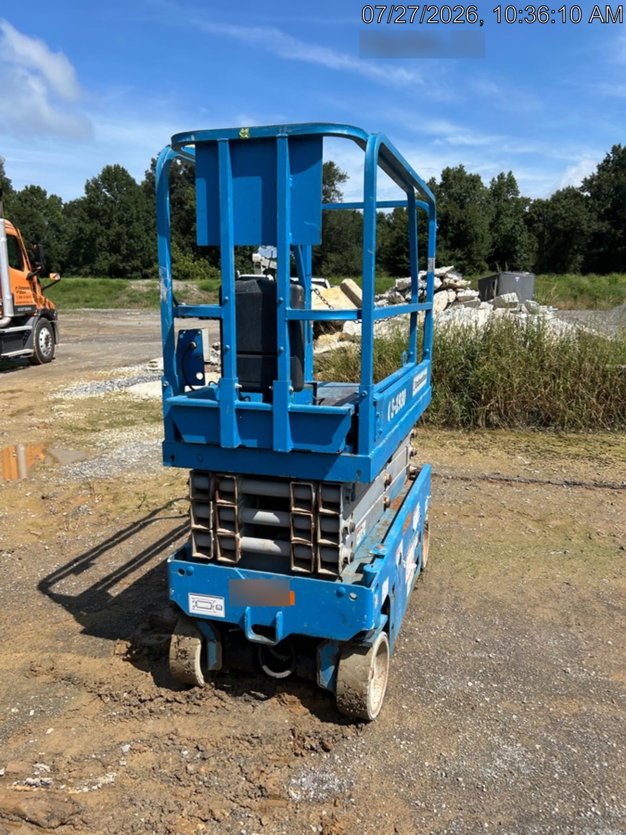 2019 Genie GS-1930 Fixed rails with chain Entry