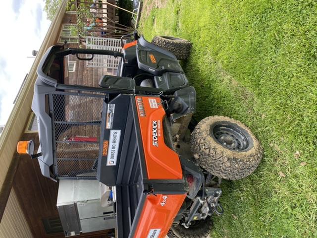 2019 Kubota RTV-XG850WL-H 4wd Utility Cart, Gas, 2 Seat, LED Strobe, Windshield Tempered Glass, Plastic Canopy, Wire Harness Kit, Backup Alarm