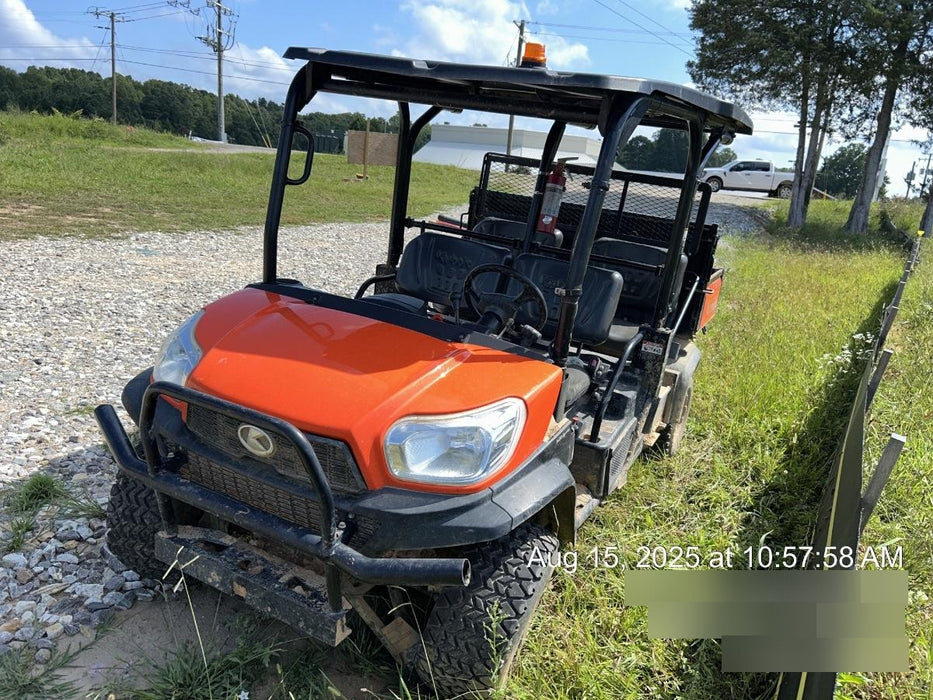 2022 Kubota RTV-X1140W-H Plastic Canopy, Windshield Acrylic Clear, LED Strobe Light, Wire Harness Kit, Back up Alarm