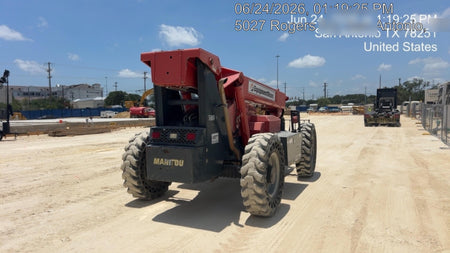 2017 Manitou 12042 Manitou MTA 12042, Solid Tires, 66" Carriage, Open ROPS, Flashing Beacon and Work Light Package