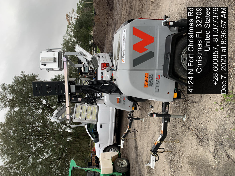 2019 Wacker Neuson LTV6K-LED Standard LED Towable Light Tower w/None