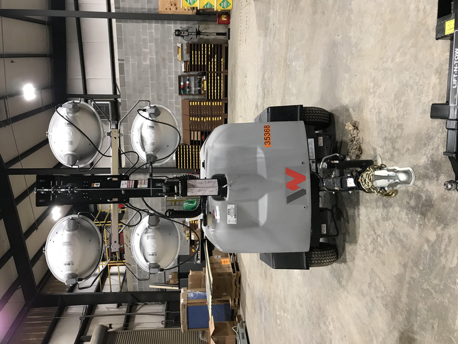 2019 Wacker Neuson LTV6L-MH Wacker Neuson LTV6L Mobile Light Tower w/Fuel Level Sensor Installed