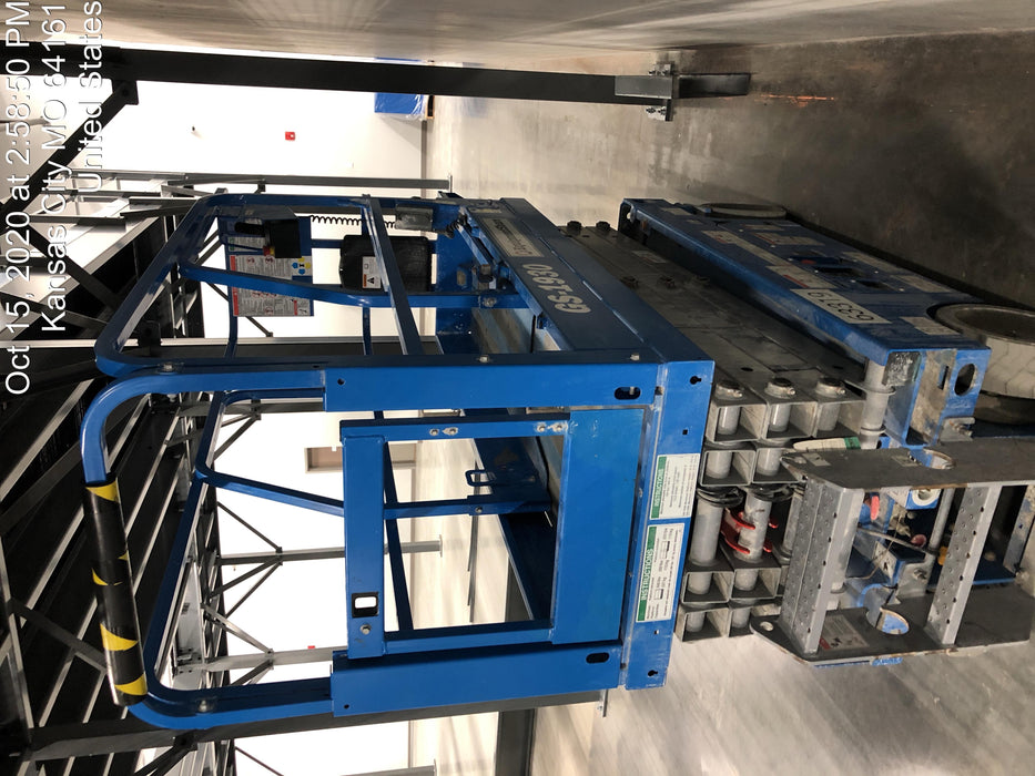 2020 Genie GS-1930 Solid Non Marking Tires, Beacon, Folding rails with half height swing gate