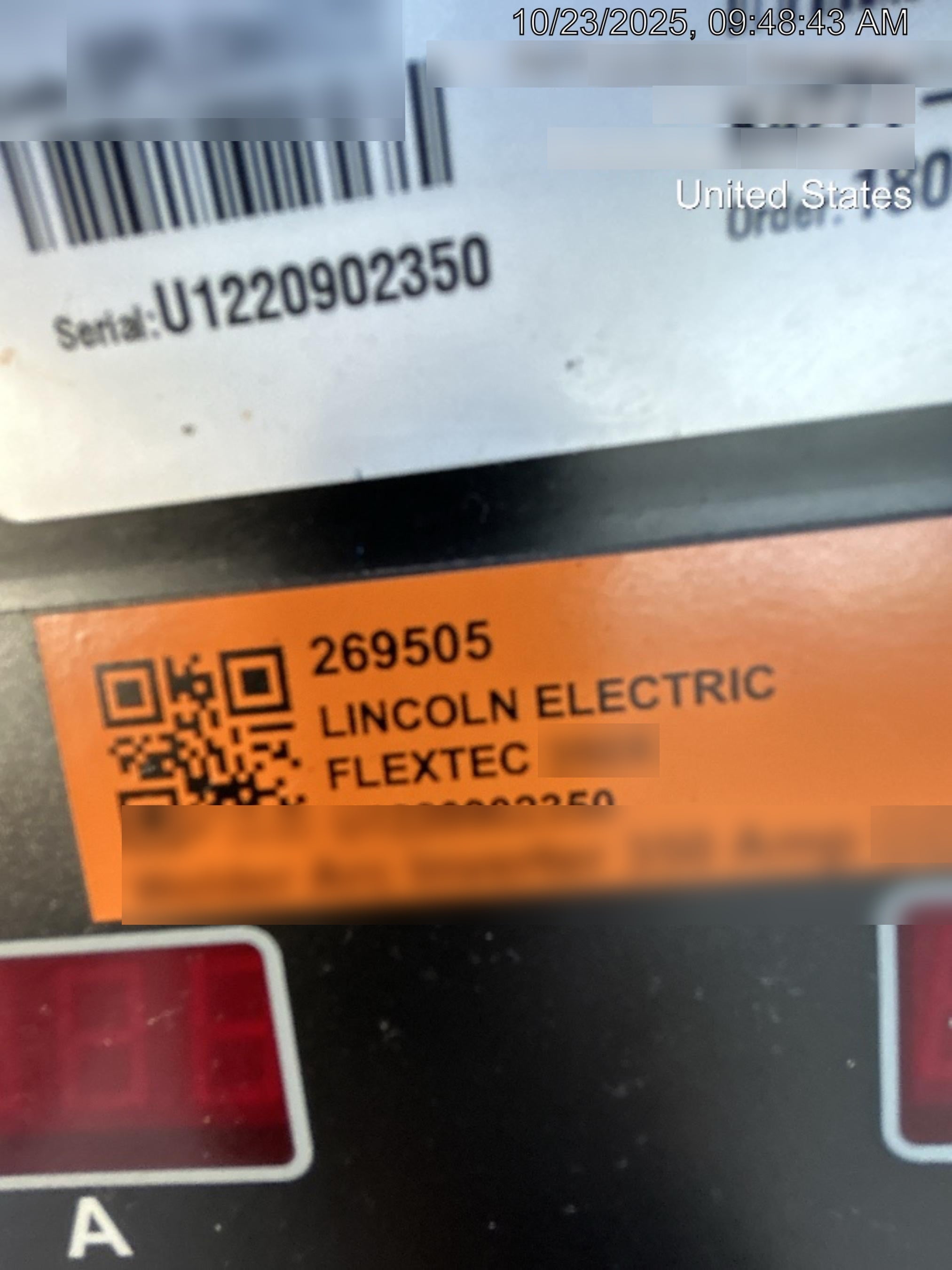 2022 LINCOLN ELECTRIC FLEXTEC 350X