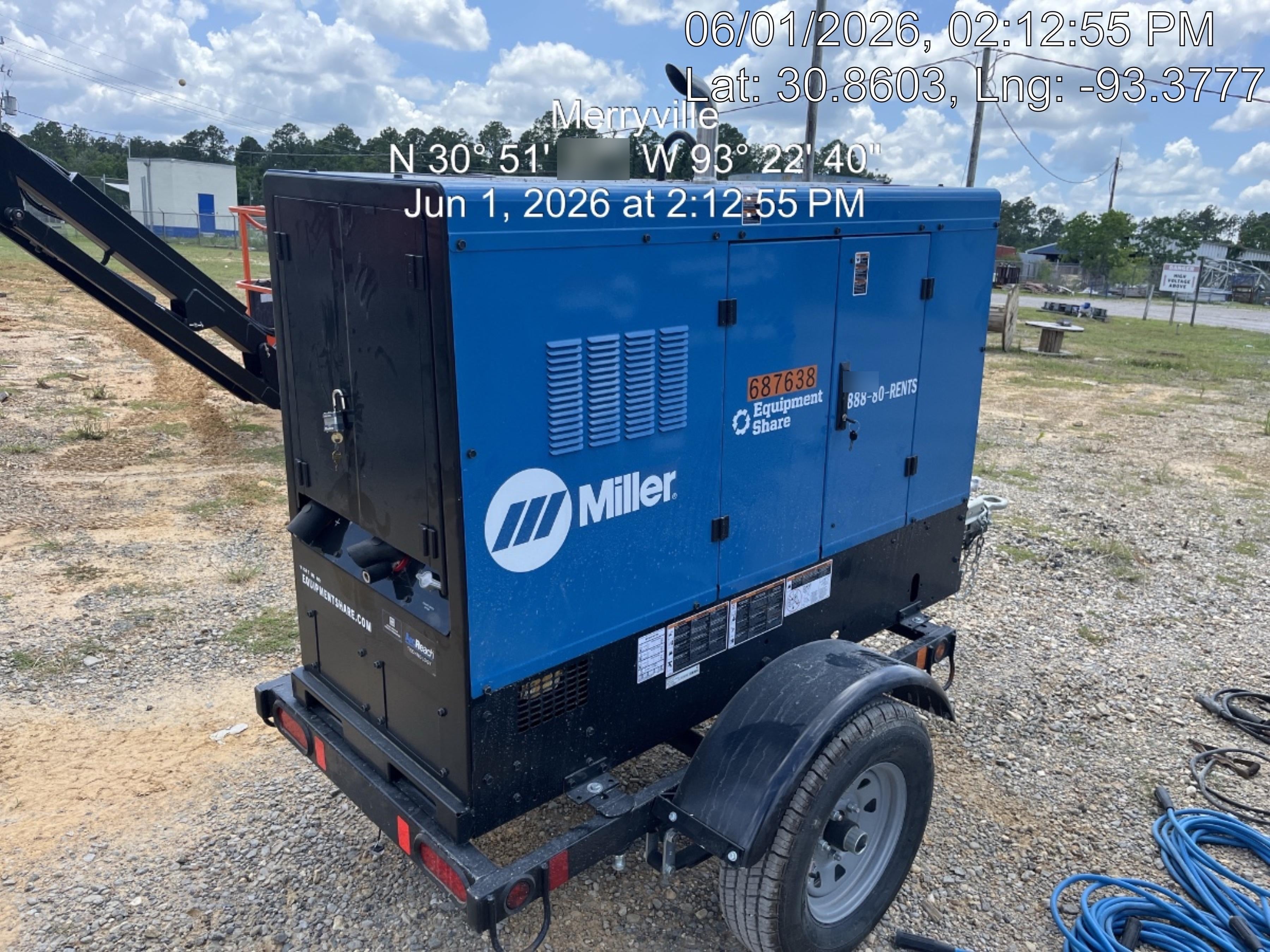 2026 MILLER ELECTRIC BIG BLUE 500