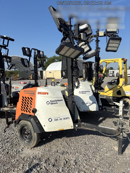 2024 Generac MLT2 Diesel, Flex Switch 120V Input, Powerzone Controller, 
(4) 320W LED Lights, 4kW Generator, 39.9 Gal Fuel Tank, 2" Ball, T3