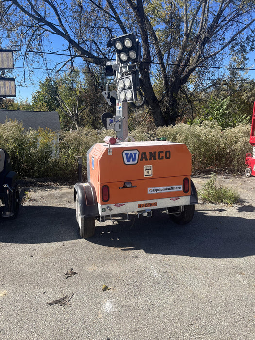 2024 Wanco WLTT-4MM4K Diesel, Deep Sea Controller, Shore Power Plug, Auto Start, (4) 350W LED Floodlights, 4kW Generator, 60 Gal Fuel Tank, 2" Ball, T3