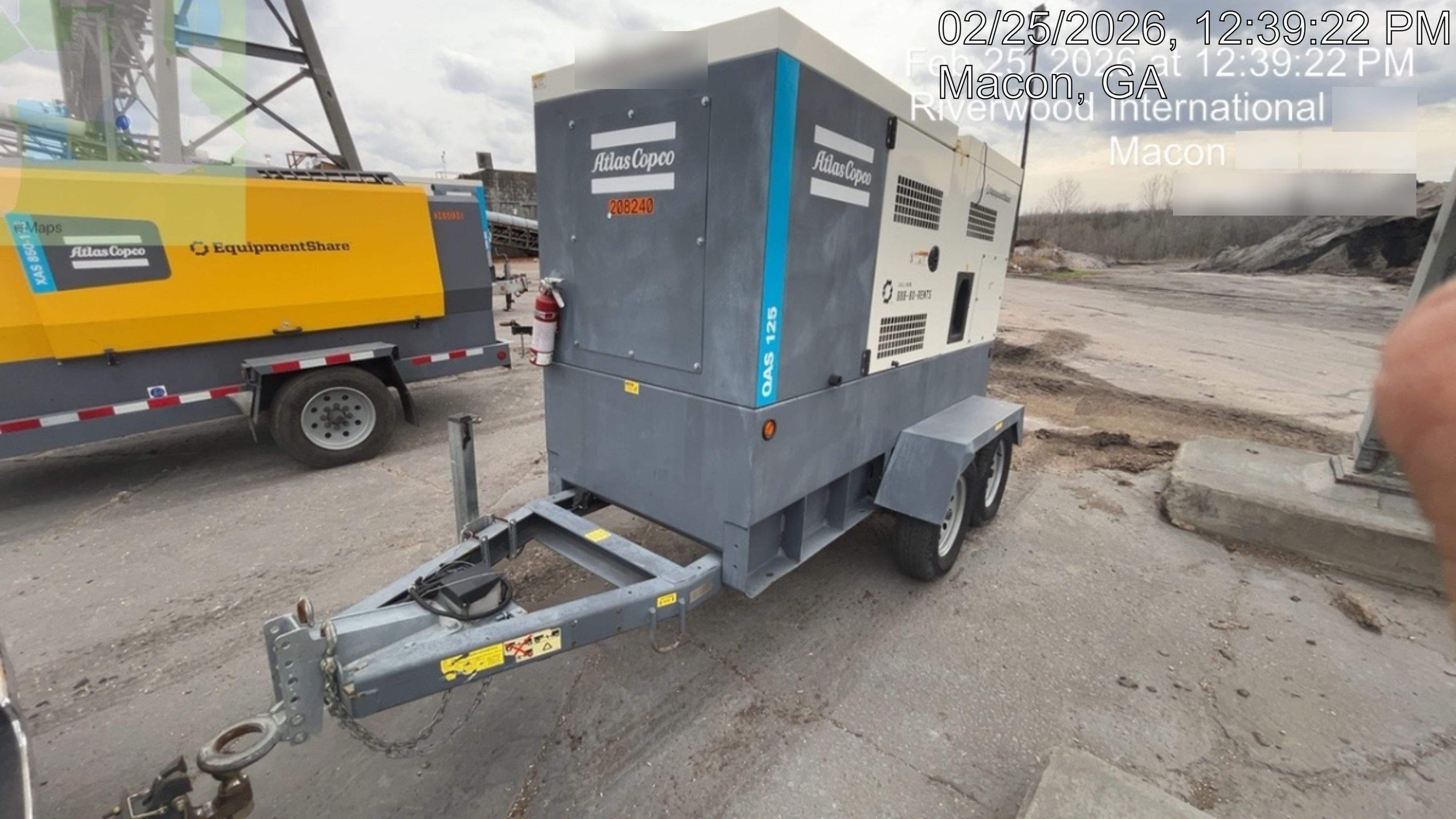 2022 ATLAS COPCO QAS 125