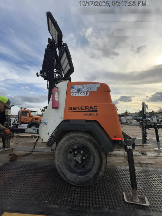 2023 Generac MLT2 Diesel, Flex Switch 120V Input, Powerzone Controller, 
(4) 320W LED Lights, 4kW Generator, 39.9 Gal Fuel Tank, 2" Ball, T3