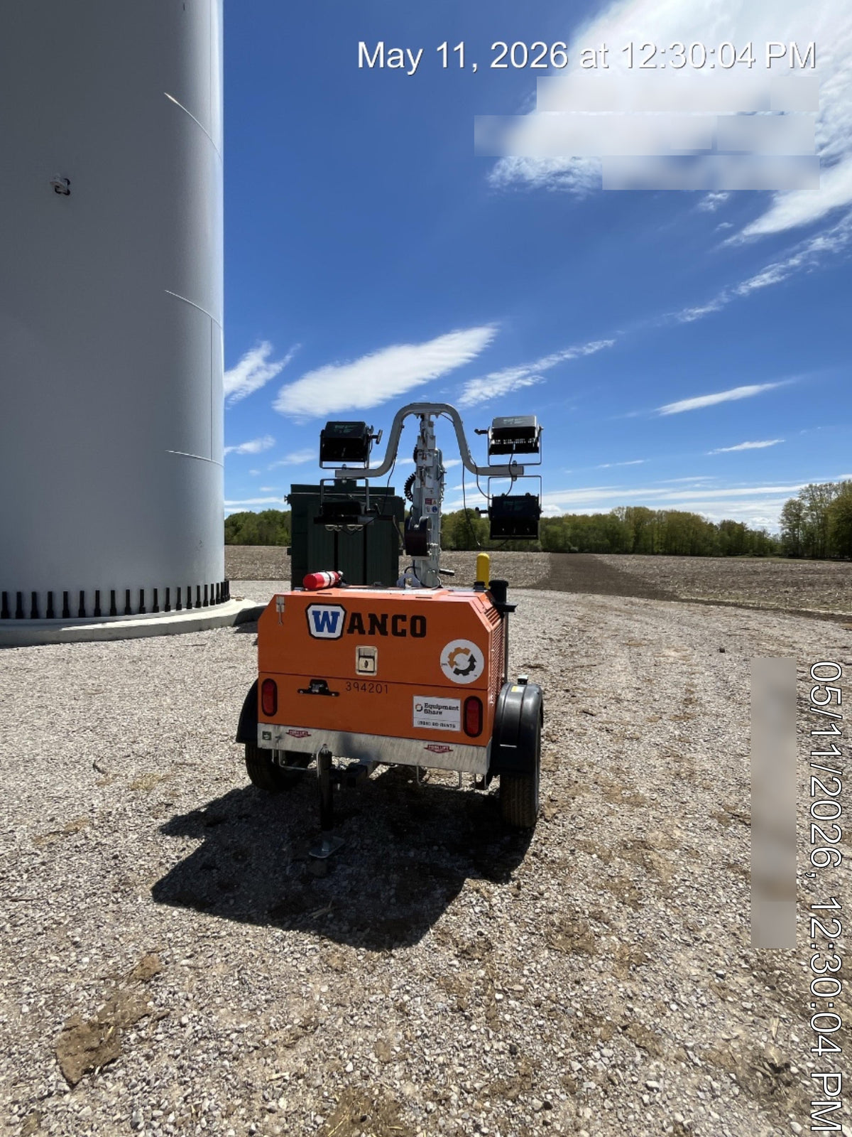 2024 Wanco WLTT-4MM4K Diesel, Deep Sea Controller, Shore Power Plug, Auto Start, (4) 350W LED Floodlights, 4kW Generator, 60 Gal Fuel Tank, 2" Ball, T3