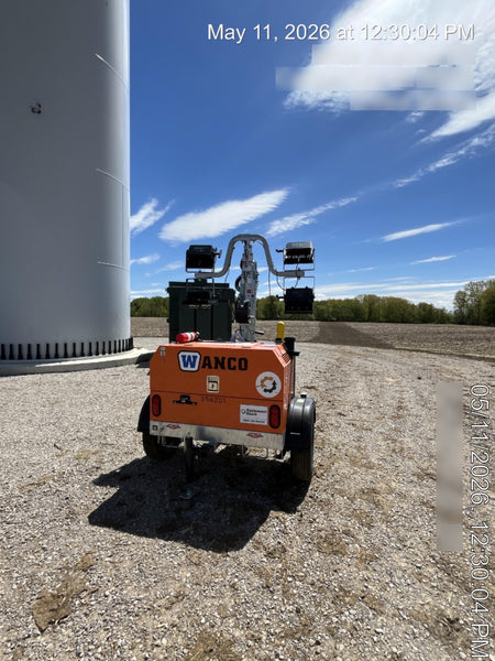 2024 Wanco WLTT-4MM4K Diesel, Deep Sea Controller, Shore Power Plug, Auto Start, (4) 350W LED Floodlights, 4kW Generator, 60 Gal Fuel Tank, 2" Ball, T3