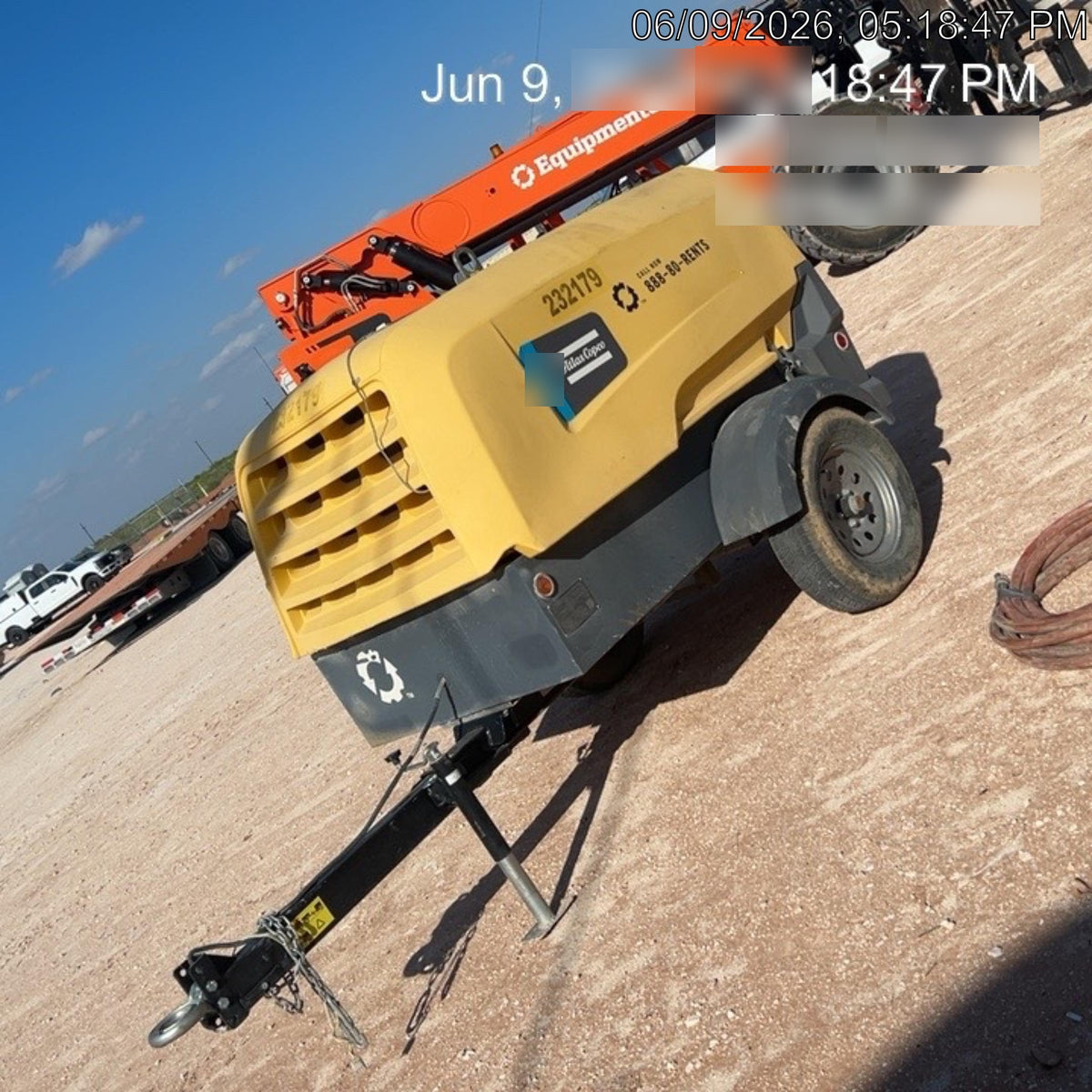 2022 ATLAS COPCO XAS188 CWK