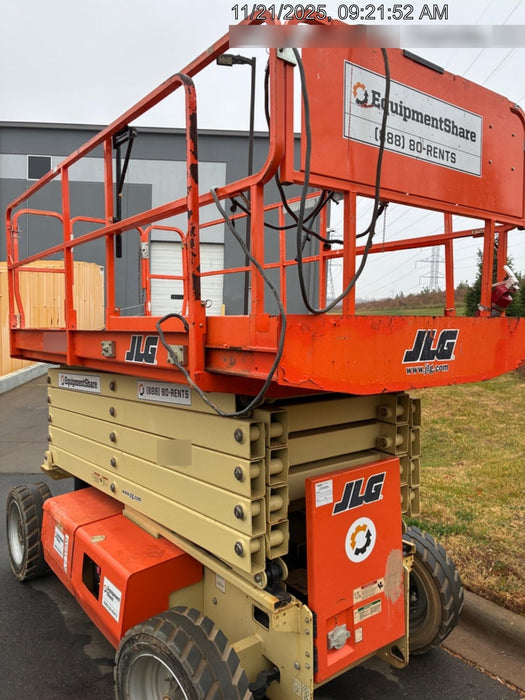 2019 JLG 4069LE Solid Non Marking Tires, Rotating Beacon