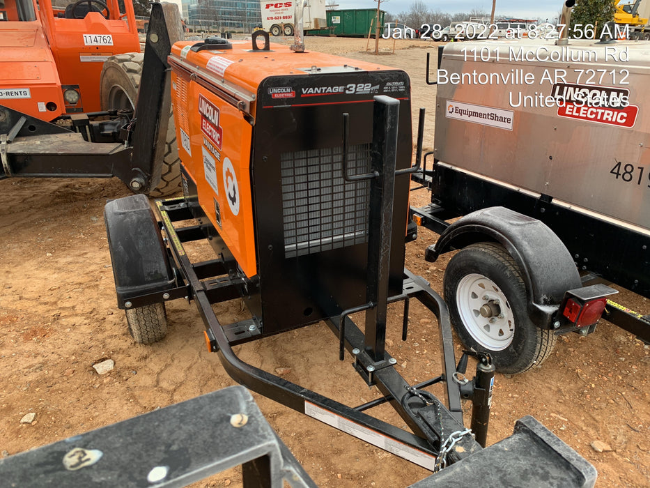 2021 Lincoln Electric Vantage 322 VANTAGE 322 READY-PAK 3