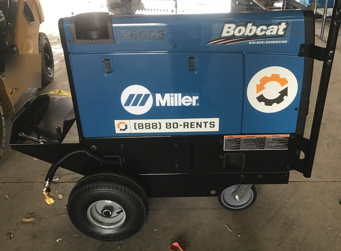 2019 Miller Electric BOBCAT 250 LP/Propane, Running Gear, Tank Bracket, Hose
