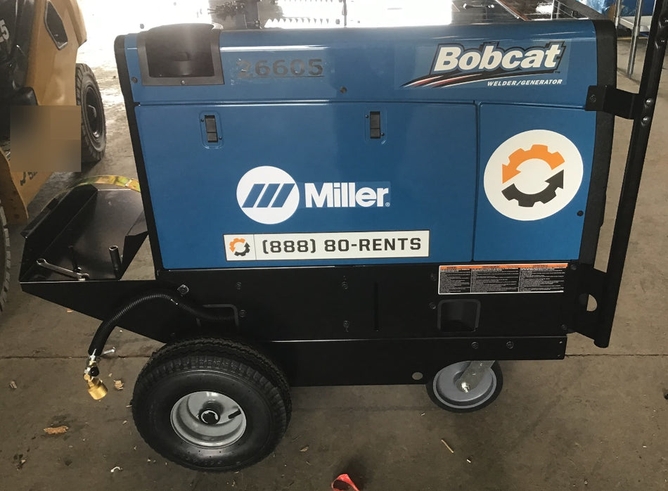 2019 Miller Electric BOBCAT 250 LP/Propane, Running Gear, Tank Bracket, Hose