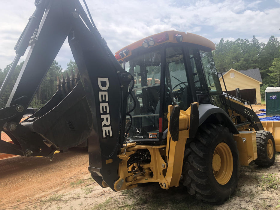 2020 John Deere 310LEP Cab/Heat/Air, 4WD, Standard Stick, Pilot Controls, 2 Way Hydraulics, TAG Manual QC