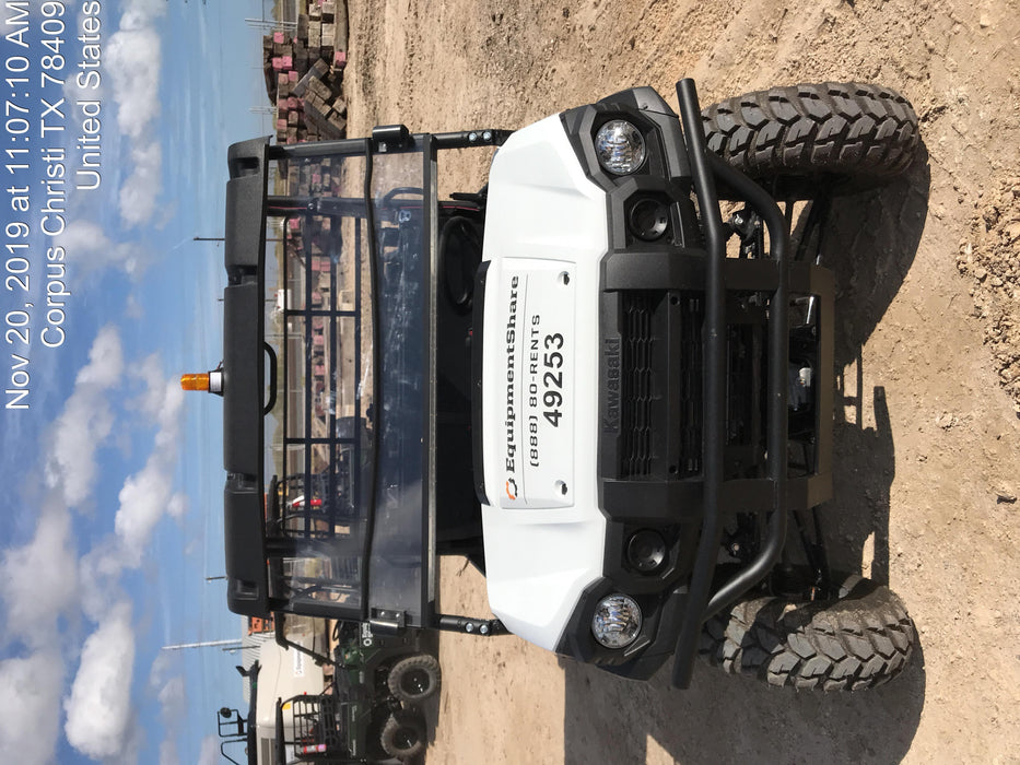 2019 Kawasaki MULE PRO-DX, 2-3 Seat 3 Seater, Standard Options, Backup Alarm, Beacon, Plastic Hard Top, Poly Windshield, Horn Kit