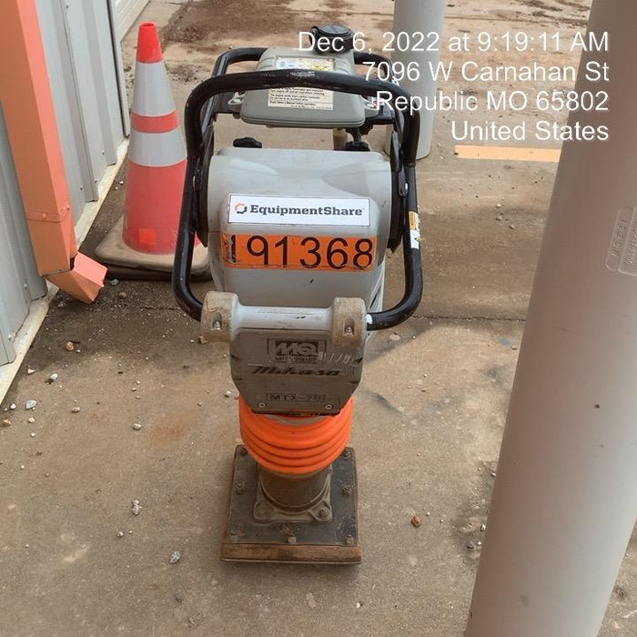 2021 MULTIQUIP MIKASA MTX-70HDR