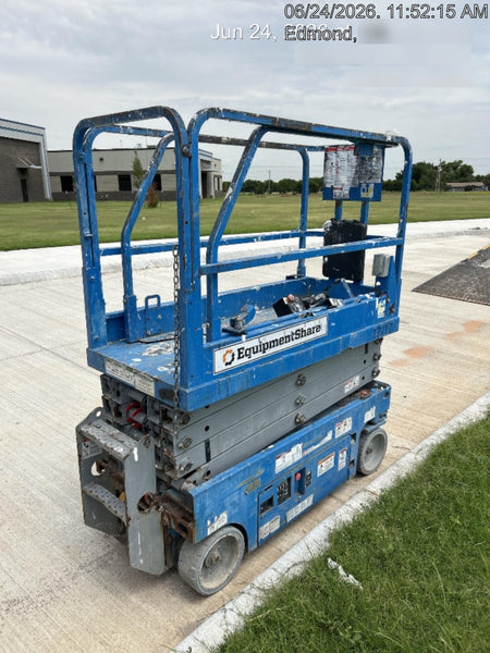 2018 Genie GS-1930 Genie GS-1930 w/Fixed Rail, Chain Entry