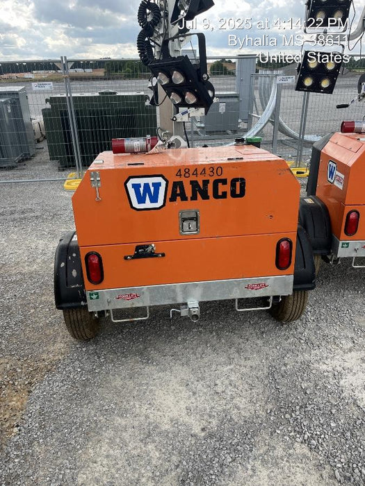 2024 Wanco WLTT-4MM4K Diesel, Mitsubishi L2E, 9.0HP @1800 rpm, Deep Sea Controller, Shore Power Plug, Auto Start, (4) 350W LED Floodlights, 4kW Generator, 60 Gal Fuel Tank, 2" Ball, T3