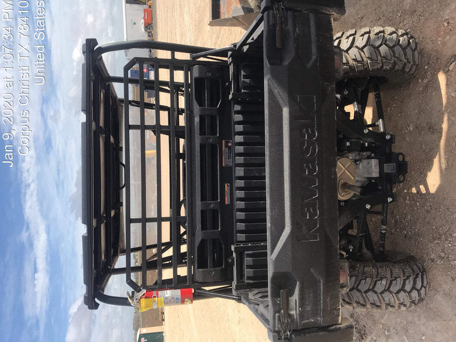 2019 Kawasaki Mule PRO-DXT Standard Options, Backup Alarm, Beacon, Plastic Hard Top, Poly Windshield, Horn Kit