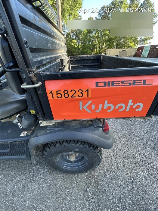 2021 Kubota RTV-X1140W-H Plastic Canopy, Windshield Acrylic Clear, LED Strobe Light, Wire Harness Kit, Back up Alarm