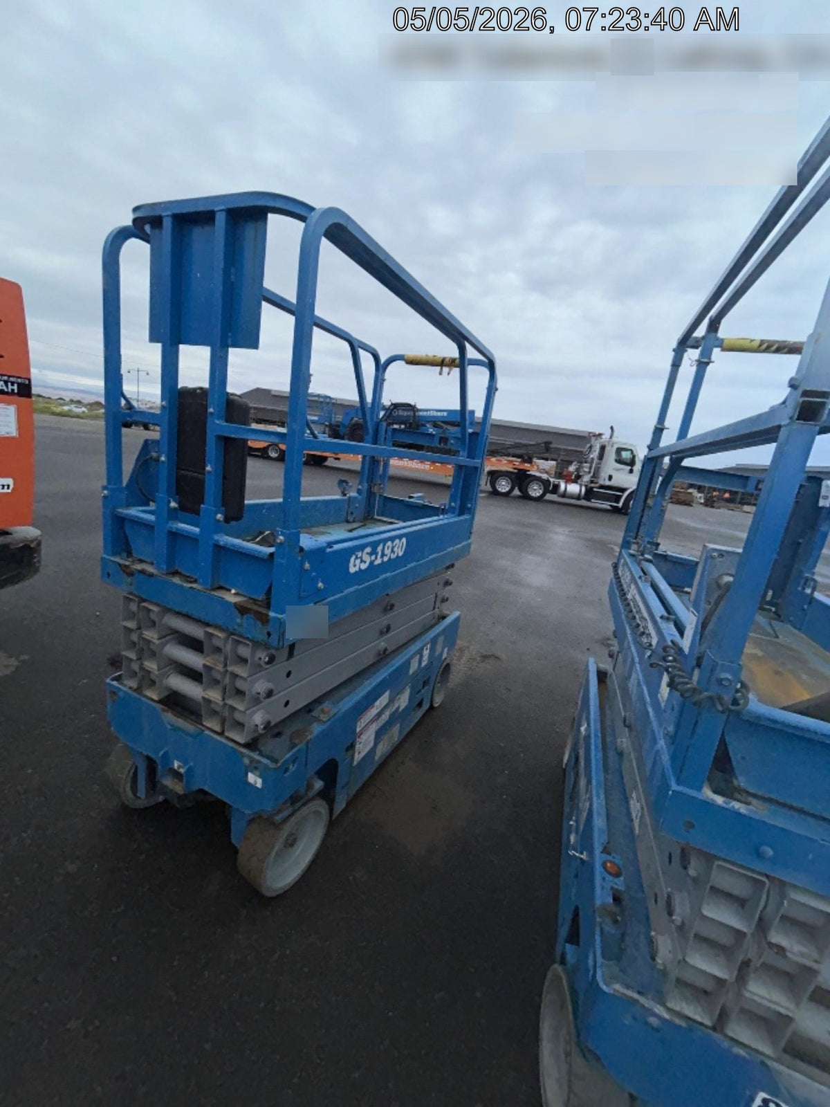 2019 Genie GS-1930 Half Height Swing Gate, 800W Inverter